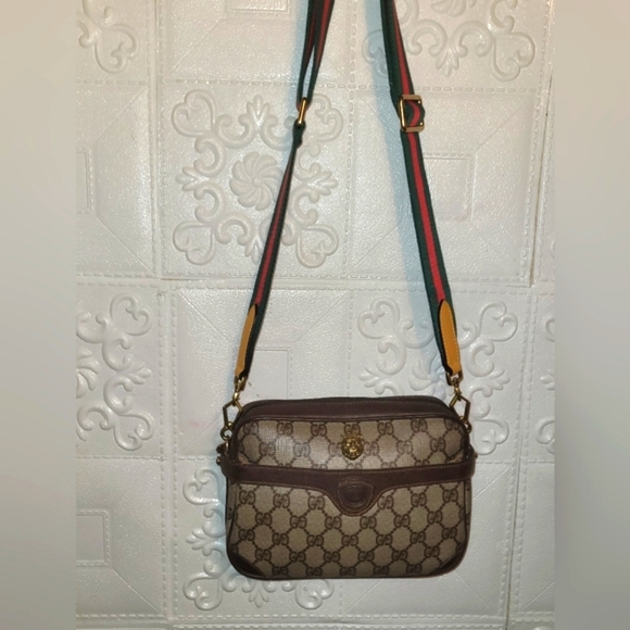 Gucci GG Supreme Canvas Wristlet Neo Vintage Fanny Pack Crossbody Should… - Picture 7 of 15